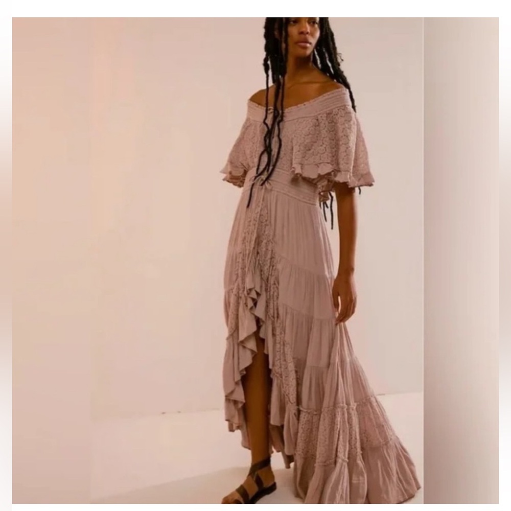 Free People Off-Shoulder Maxi Dress